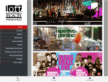 Tablet Screenshot of loftamericanbar.it